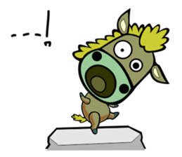 HORSE HIT sticker #10507413