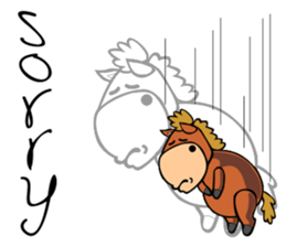 HORSE HIT sticker #10507430