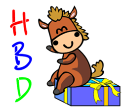 HORSE HIT sticker #10507432