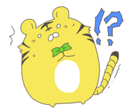 kotarou of a working tiger sticker #10507615