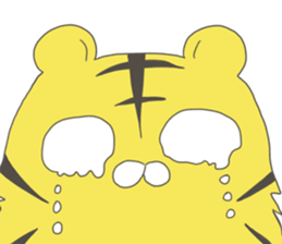 kotarou of a working tiger sticker #10507627