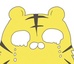 kotarou of a working tiger sticker #10507627