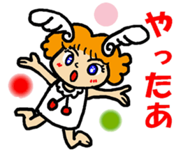 A baby angel sticker #10507768