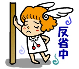 A baby angel sticker #10507776