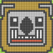 8-bit pixel Koalion sticker #10507884