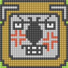 8-bit pixel Koalion sticker #10507893