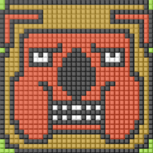 8-bit pixel Koalion sticker #10507899