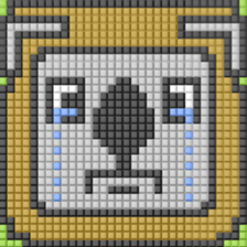 8-bit pixel Koalion sticker #10507900