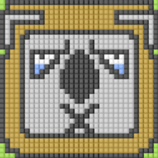 8-bit pixel Koalion sticker #10507906