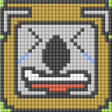 8-bit pixel Koalion sticker #10507907