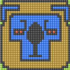 8-bit pixel Koalion sticker #10507911