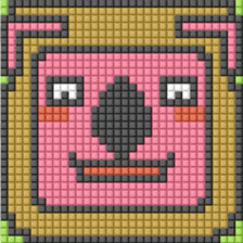 8-bit pixel Koalion sticker #10507912