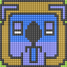 8-bit pixel Koalion sticker #10507915