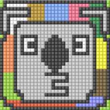 8-bit pixel Koalion sticker #10507918