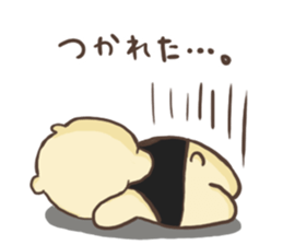 Bear to work in the bar!! sticker #10507946