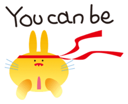 "The Rabbit" in spring days sticker #10507977