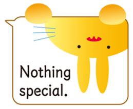 "The Rabbit" in spring days sticker #10507982