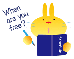 "The Rabbit" in spring days sticker #10507995