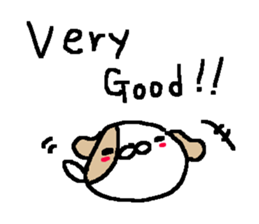 Cheer up Cute Dogs! sticker #10508023