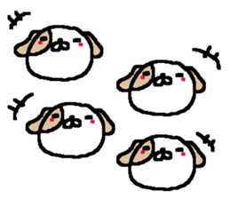 Cheer up Cute Dogs! sticker #10508029