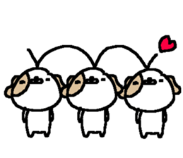 Cheer up Cute Dogs! sticker #10508039