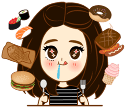 YoKo, just the way she is sticker #10508166