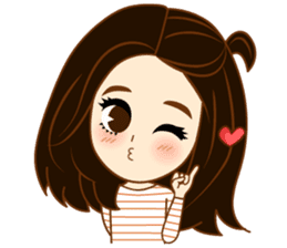 YoKo, just the way she is sticker #10508168