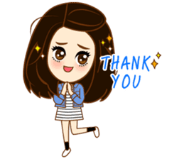 YoKo, just the way she is sticker #10508170