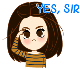 YoKo, just the way she is sticker #10508173