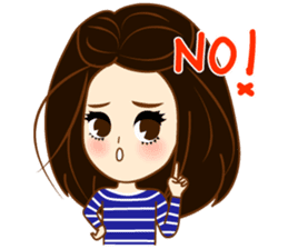 YoKo, just the way she is sticker #10508175