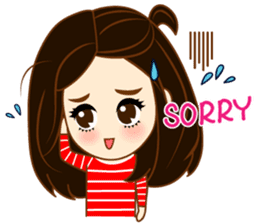 YoKo, just the way she is sticker #10508176