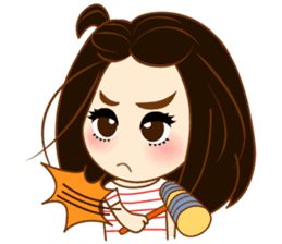 YoKo, just the way she is sticker #10508179