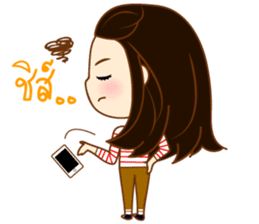 YoKo, just the way she is sticker #10508180