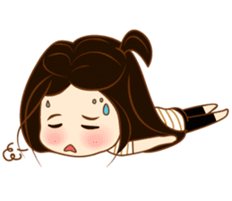 YoKo, just the way she is sticker #10508185