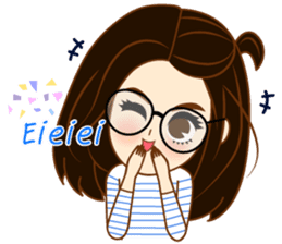 YoKo, just the way she is sticker #10508188