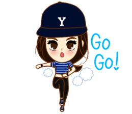 YoKo, just the way she is sticker #10508189