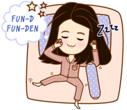 YoKo, just the way she is sticker #10508195