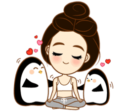 YoKo, just the way she is sticker #10508197