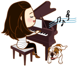 YoKo, just the way she is sticker #10508198