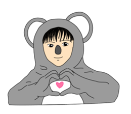 KAWAII boys sticker #10508213