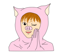 KAWAII boys sticker #10508222