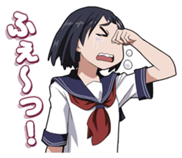 Schoolgirl "Suzu-chan" Sticker sticker #10508470