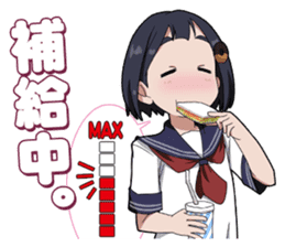 Schoolgirl "Suzu-chan" Sticker sticker #10508474