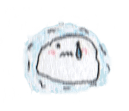 Mochi our day-to-day a mediocre sticker. sticker #10508704