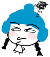 Meiding and Meidang's wacky expressions sticker #10509681