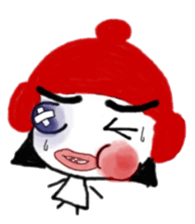 Meiding and Meidang's wacky expressions sticker #10509683