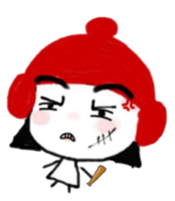 Meiding and Meidang's wacky expressions sticker #10509692