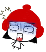 Meiding and Meidang's wacky expressions sticker #10509696