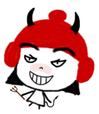 Meiding and Meidang's wacky expressions sticker #10509703