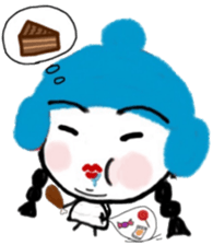 Meiding and Meidang's wacky expressions sticker #10509717